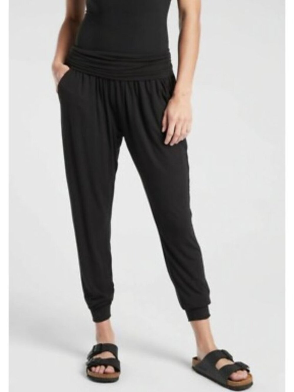 ATHLETA studio jogger in black size 1X